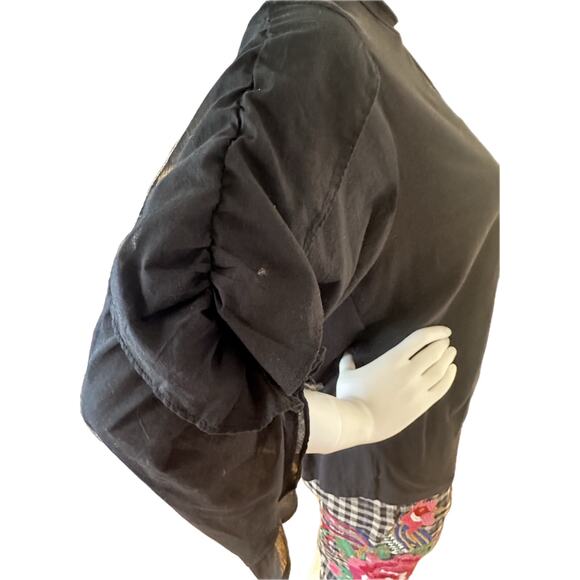 Kobi Halperin Flounce Blouson Sleeve Top - Picture 7 of 8